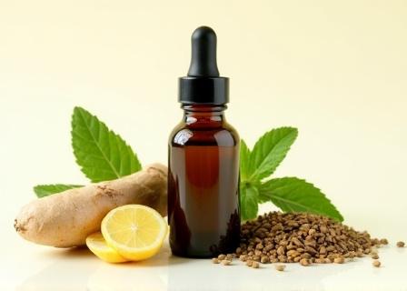 Digestive health herbal bitters formula