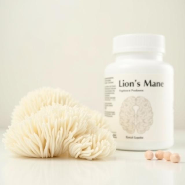 Lion's mane mushroom cognitive supplement